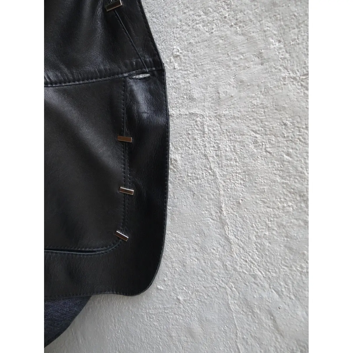 Leather jacket Jitrois
