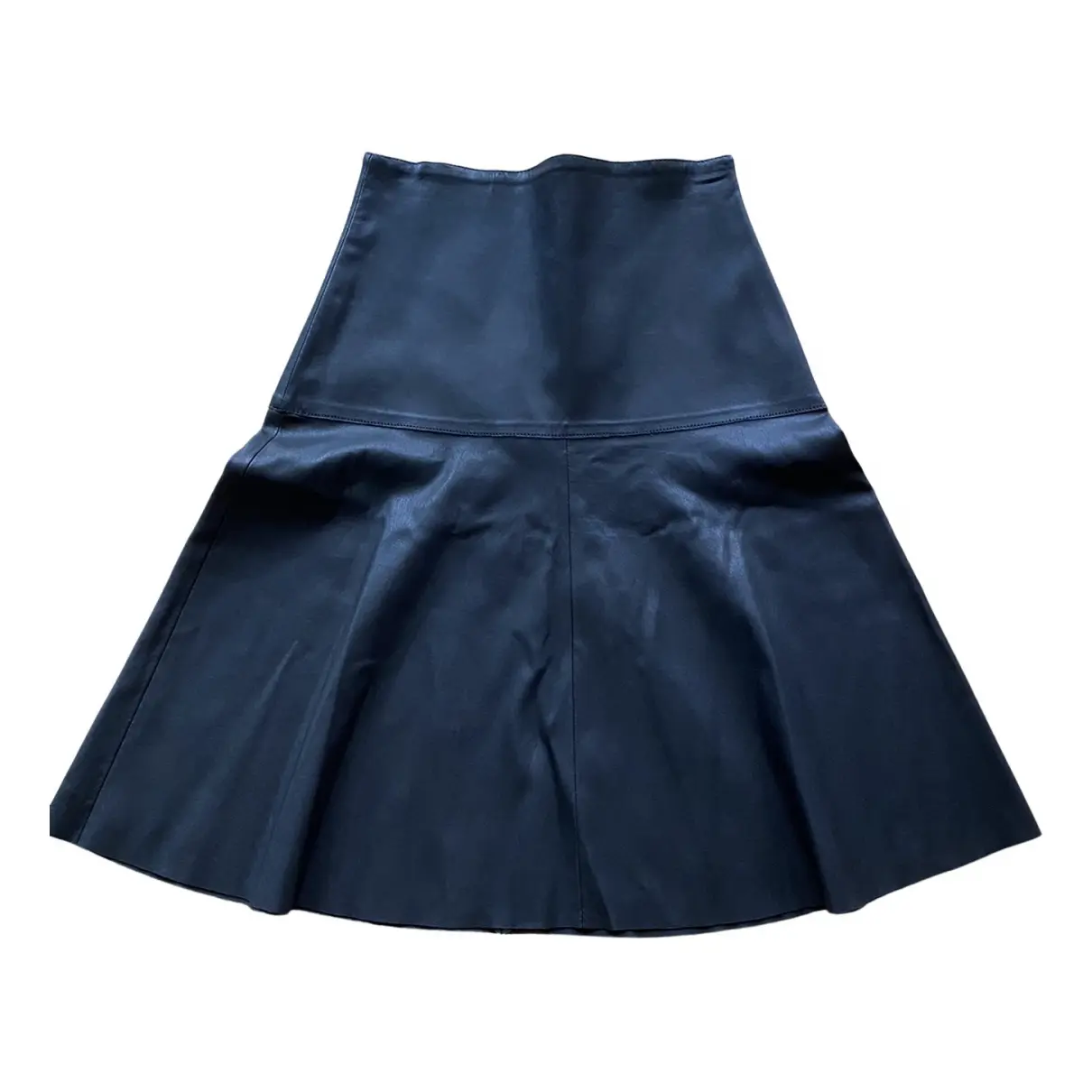 Leather mini skirt Jitrois