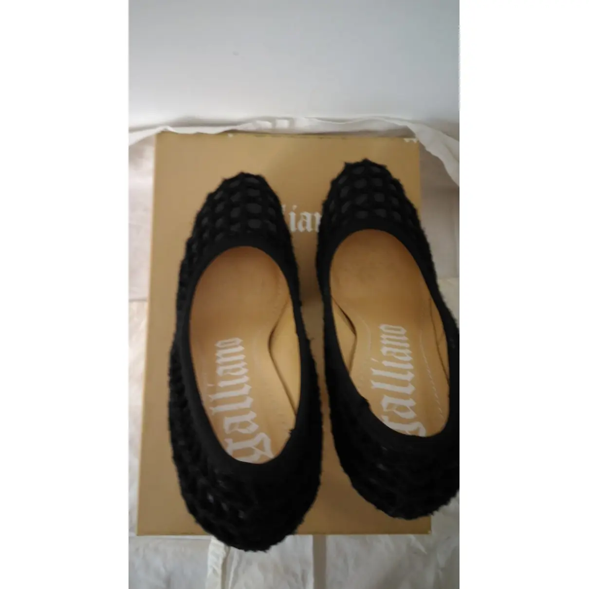 Leather heels John Galliano