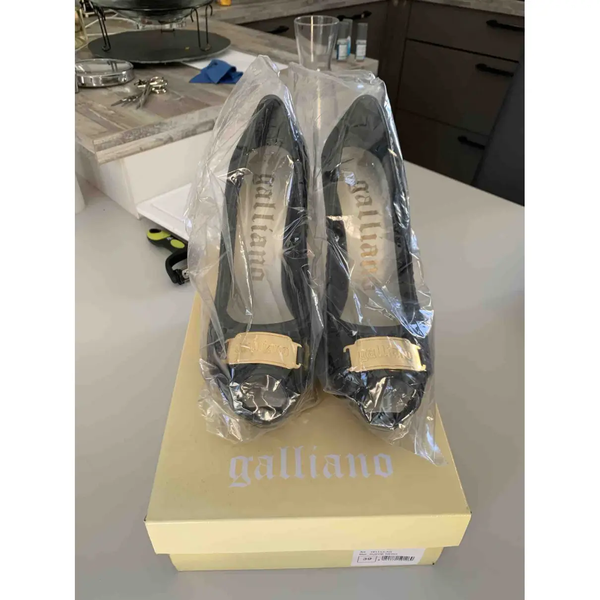 Buy John Galliano Leather sandals online