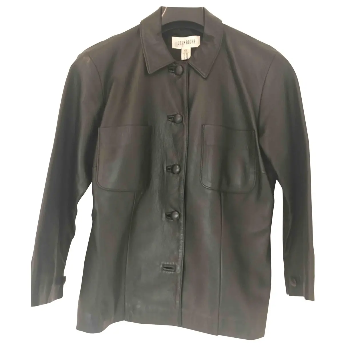 Leather jacket John Rocha