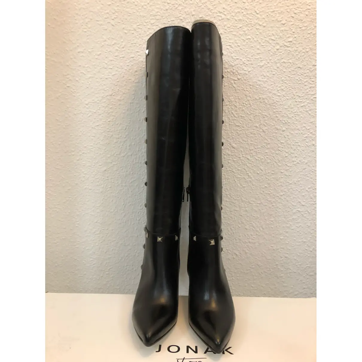 Leather riding boots JONAK