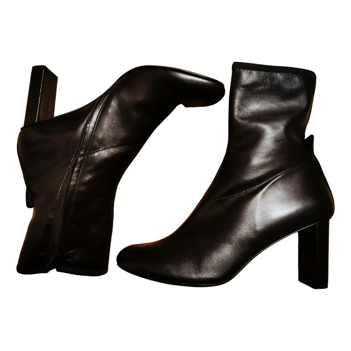 Leather ankle boots Joseph