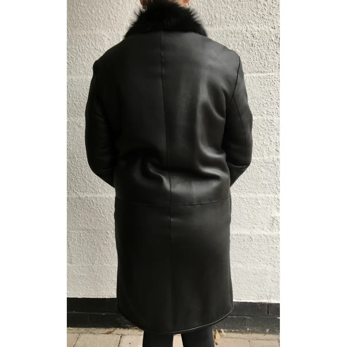 Leather coat Joseph
