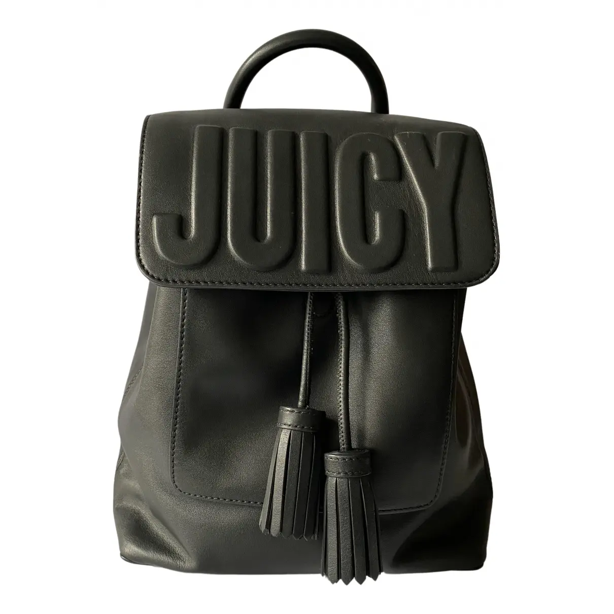 Leather backpack Juicy Couture