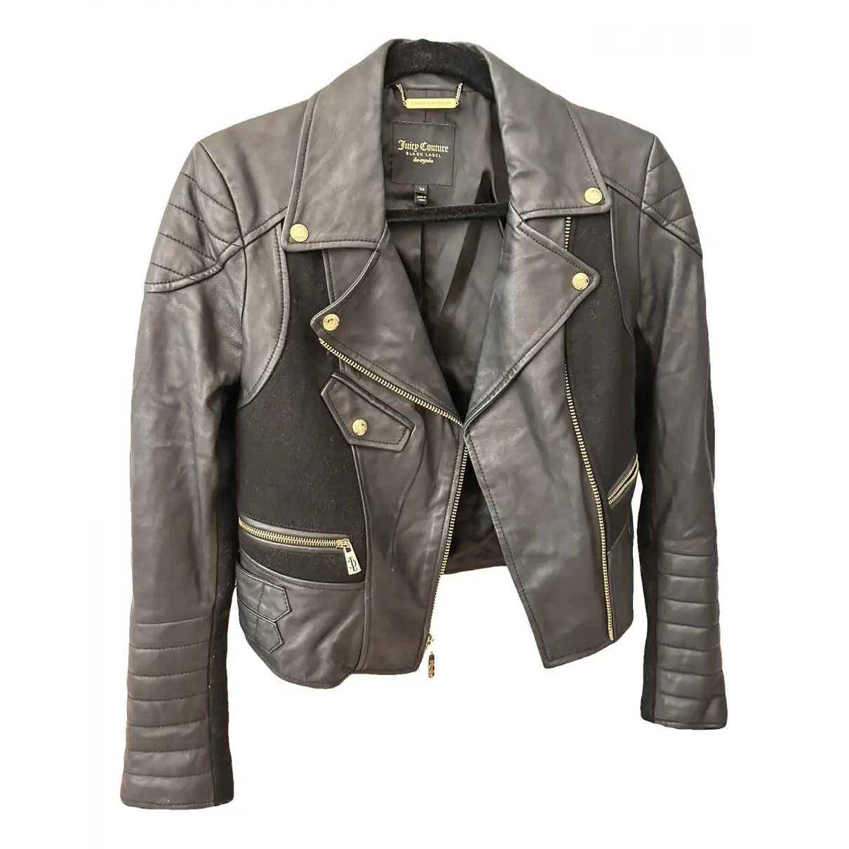 Leather jacket Juicy Couture