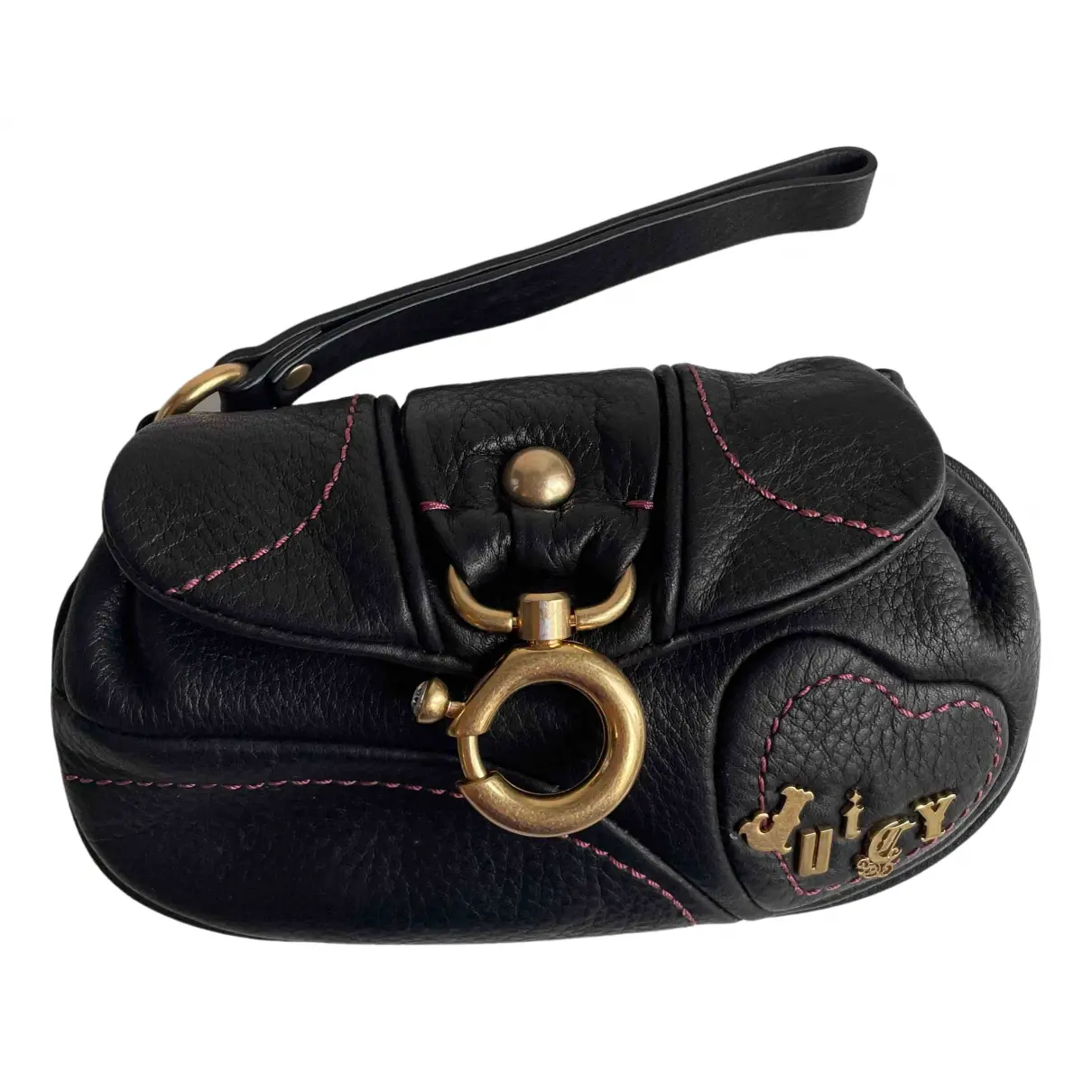 Leather clutch Juicy Couture
