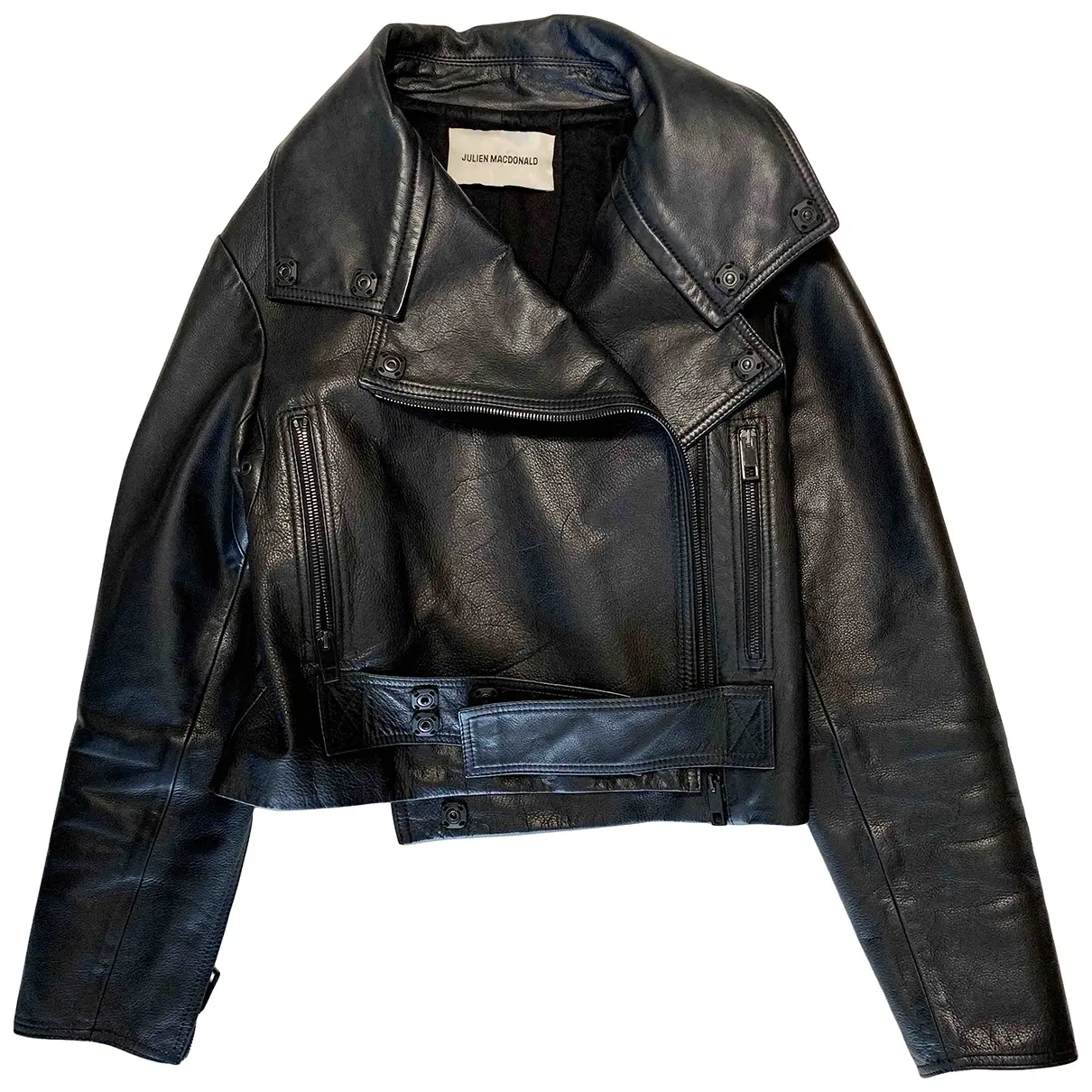 Leather jacket Julien Mac Donald