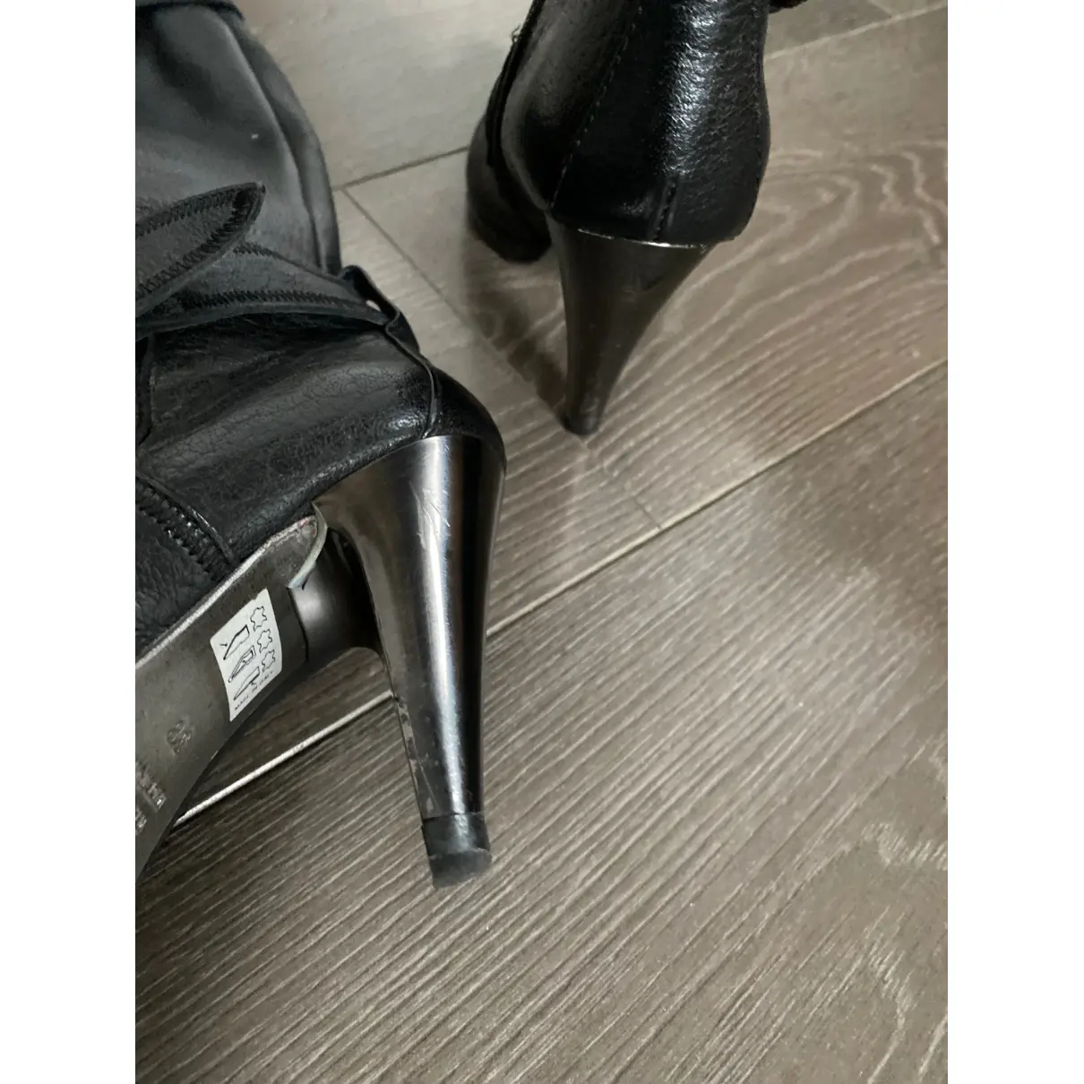 Leather riding boots Just Cavalli - Vintage