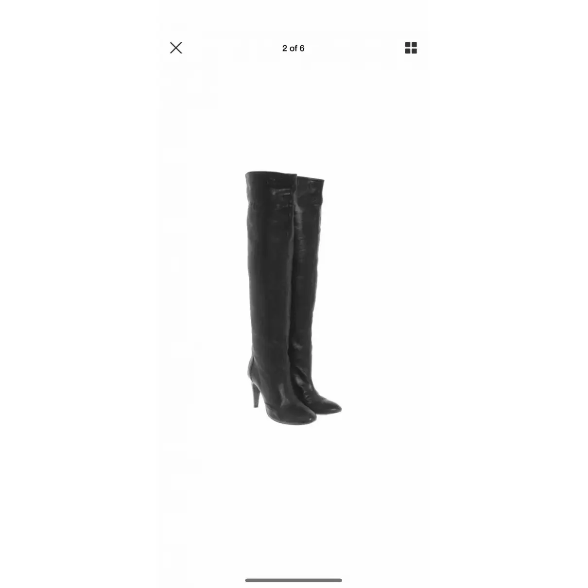 Leather boots Just Cavalli