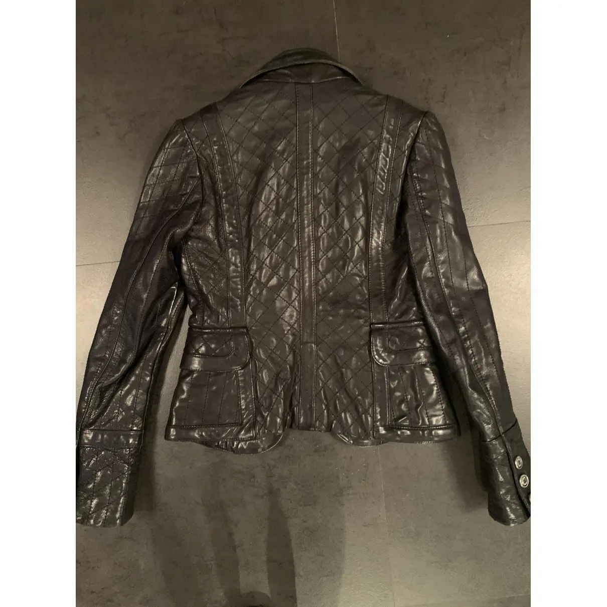 Buy Just Cavalli Leather blazer online