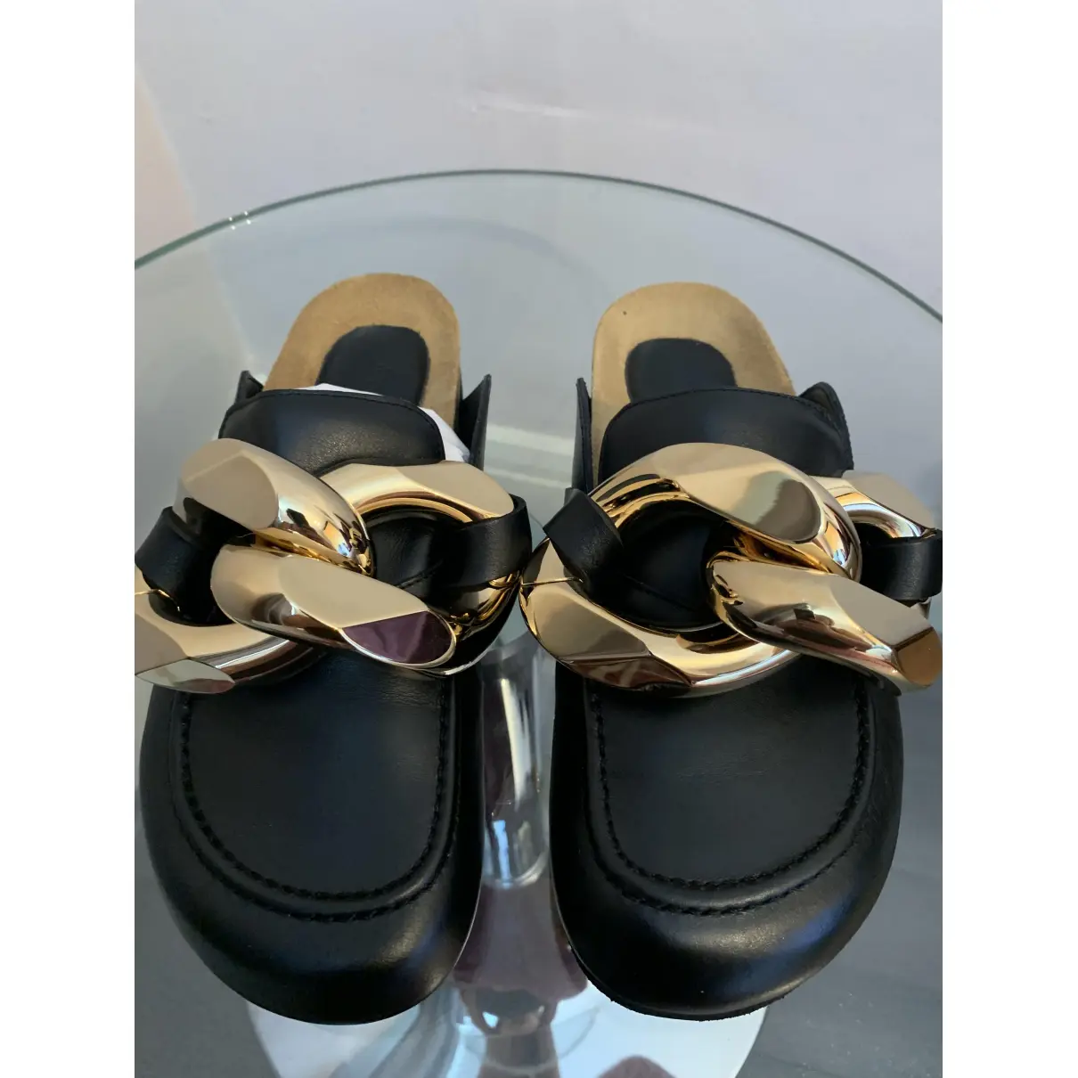 Buy JW Anderson Leather flats online