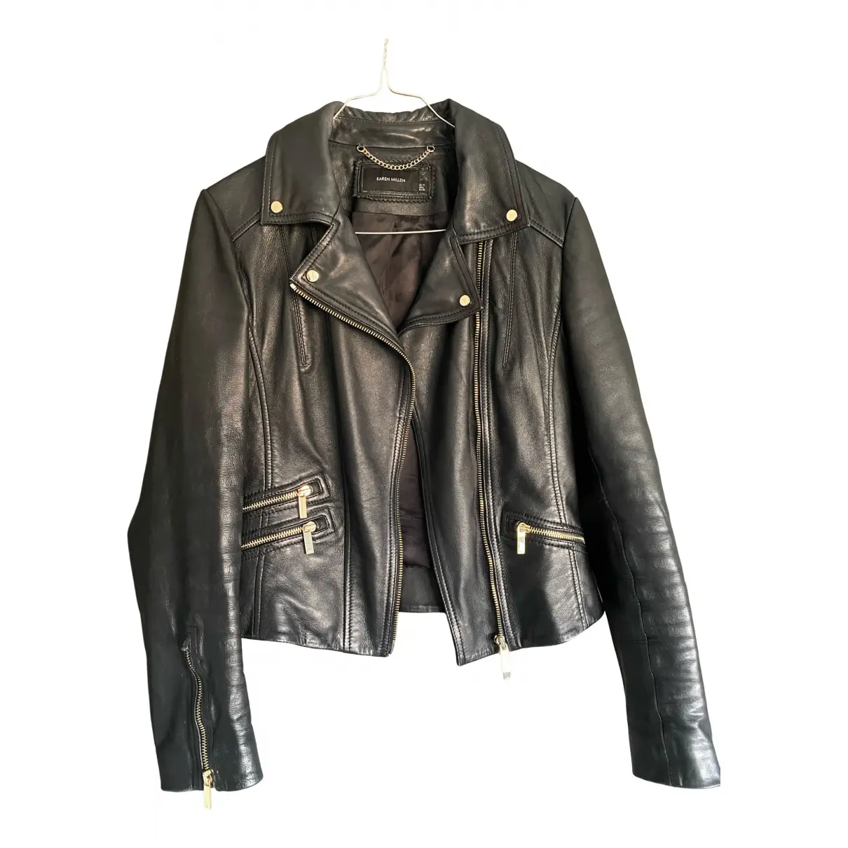 Leather jacket Karen Millen