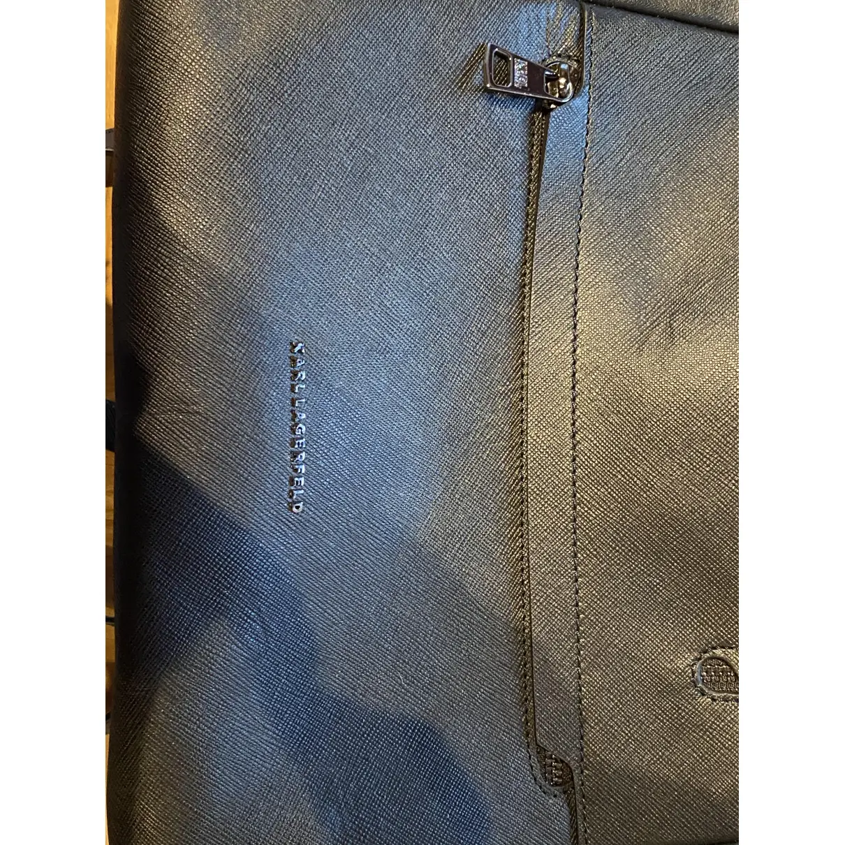 Leather bag Karl Lagerfeld