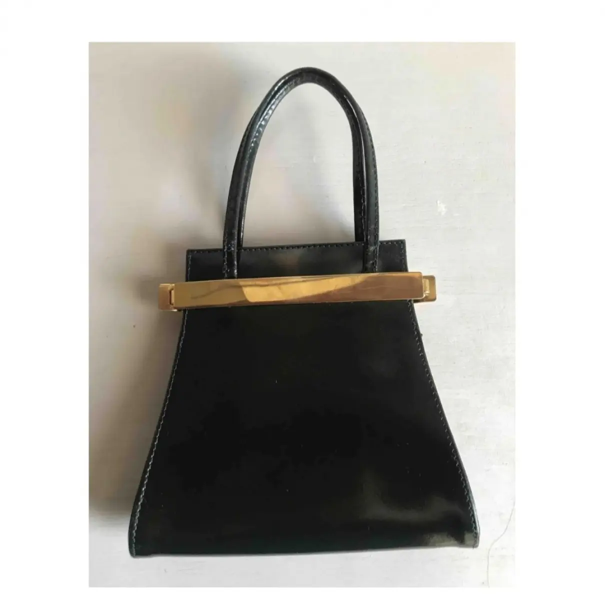 Karl Lagerfeld Leather handbag for sale - Vintage