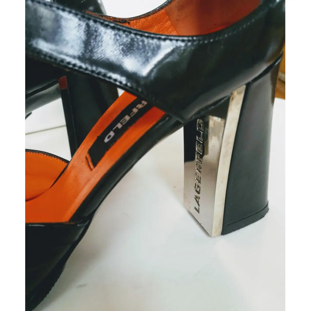 Buy Karl Lagerfeld Leather heels online