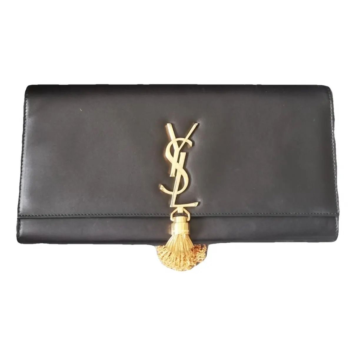 Kate monogramme leather clutch bag