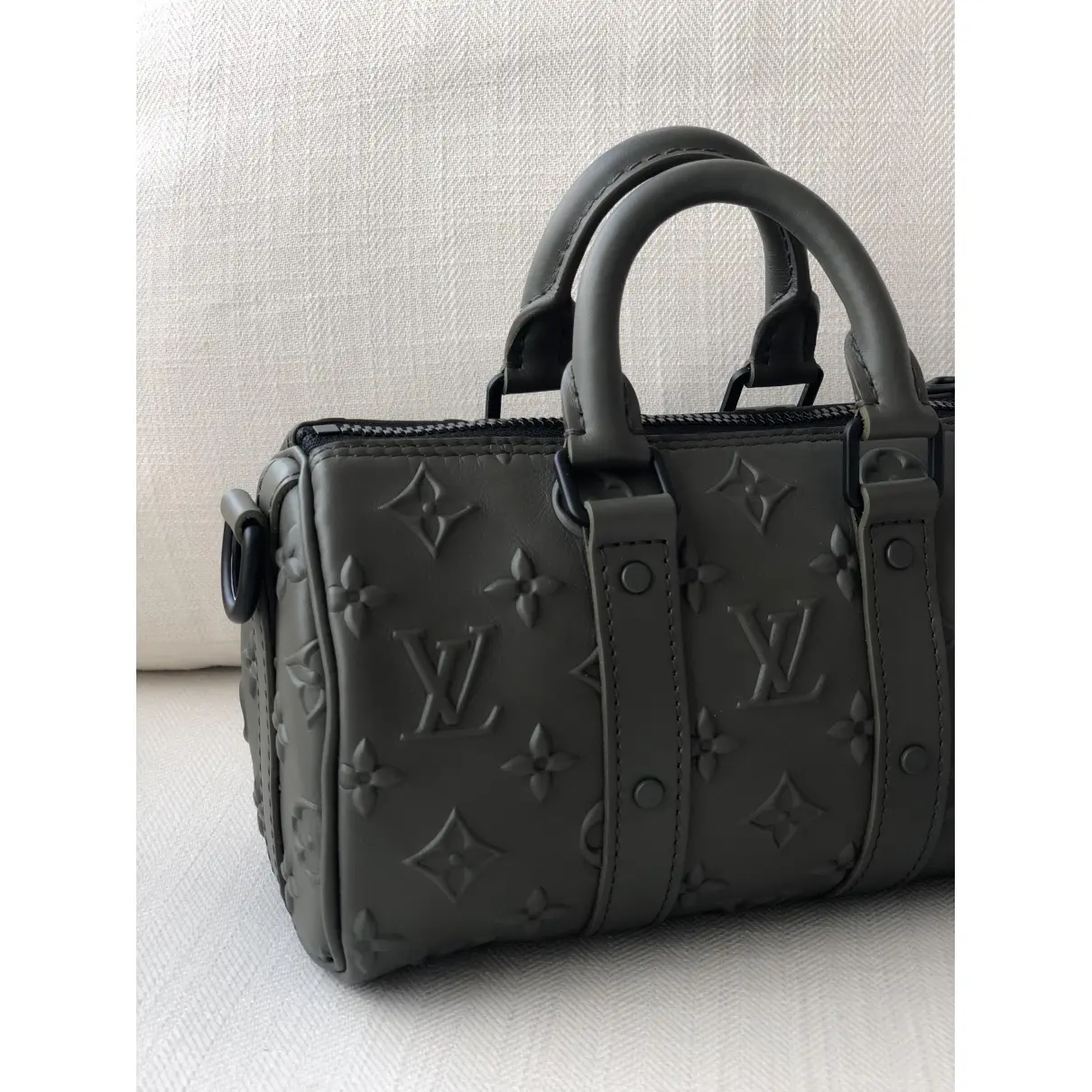 Keepall XS leather weekend bag Louis Vuitton
