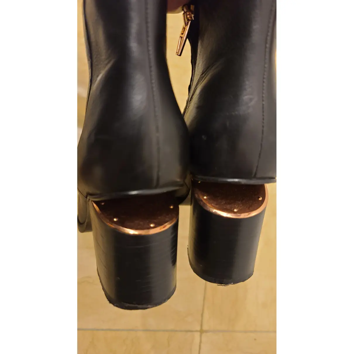 Kelly leather ankle boots Alexander Wang