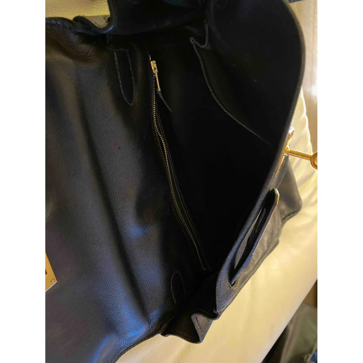 Kellyado leather backpack Hermès