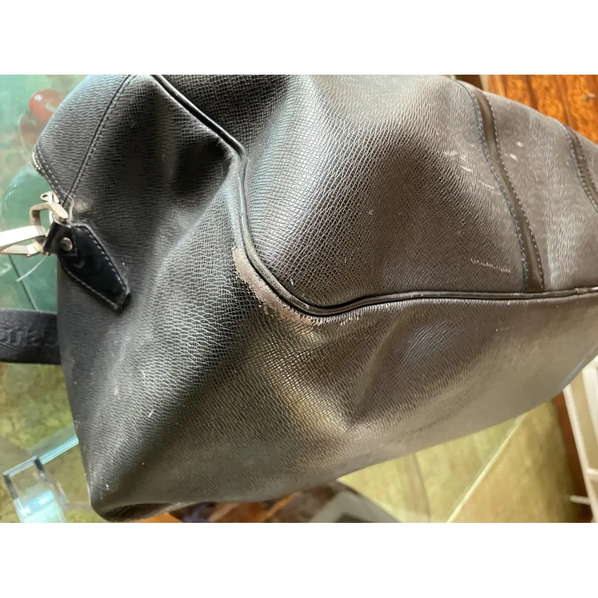 Kendall leather travel bag Louis Vuitton - Vintage