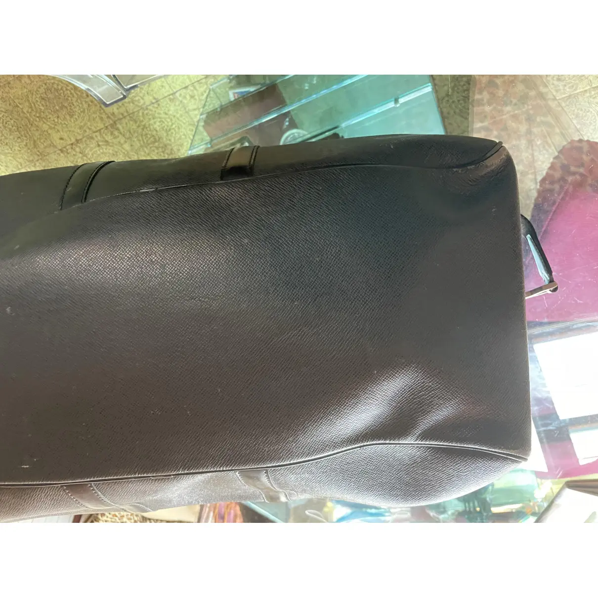 Kendall leather travel bag Louis Vuitton - Vintage