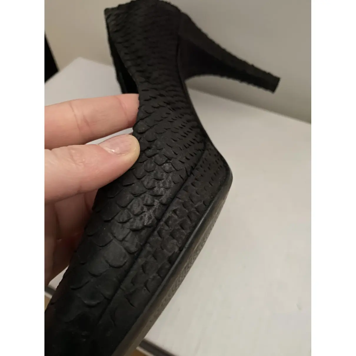 Leather heels Kennel Und Schmenger