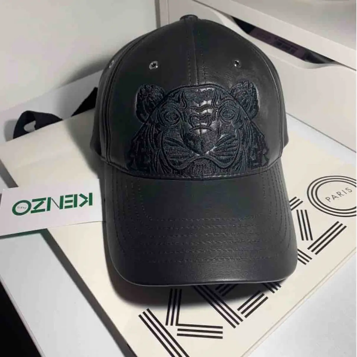 Buy Kenzo Leather cap online