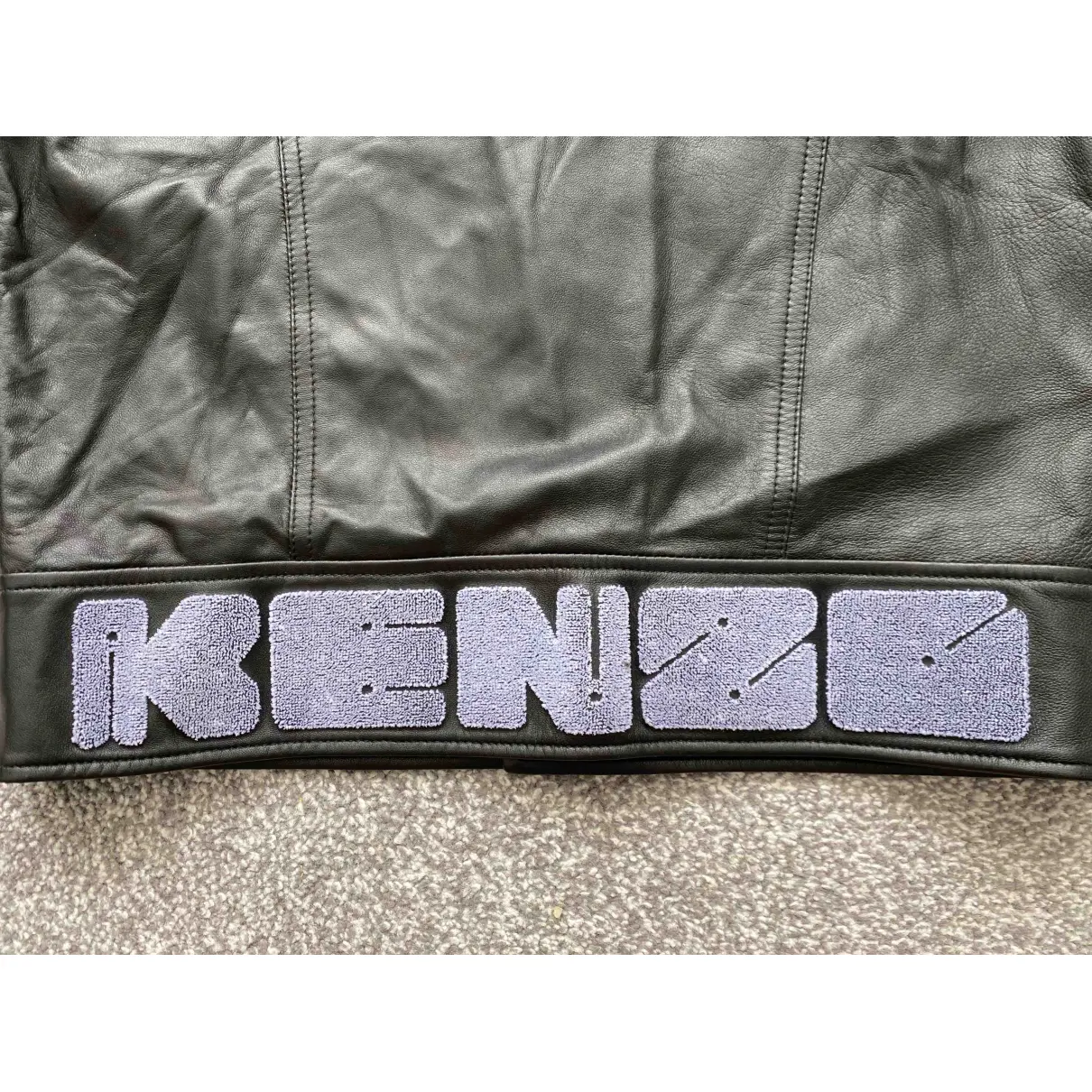 Leather jacket Kenzo