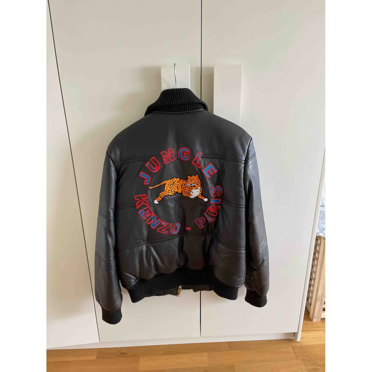 Leather jacket Kenzo x H&M