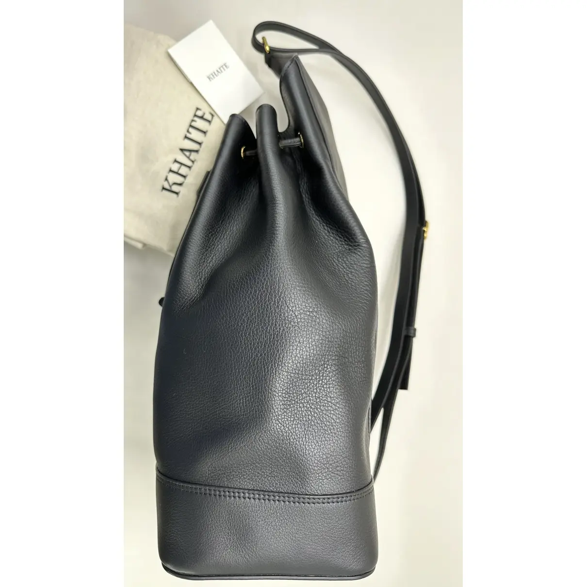 Leather backpack Khaite