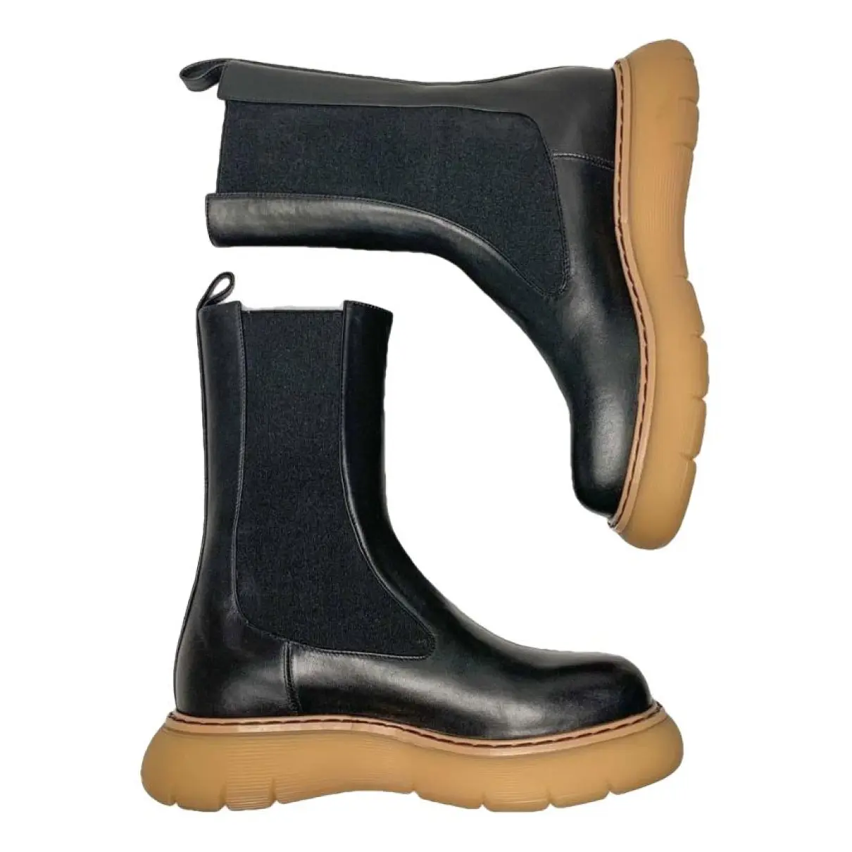 Leather boots Khaite