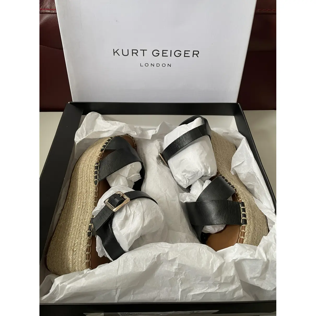 Leather sandal Kurt Geiger