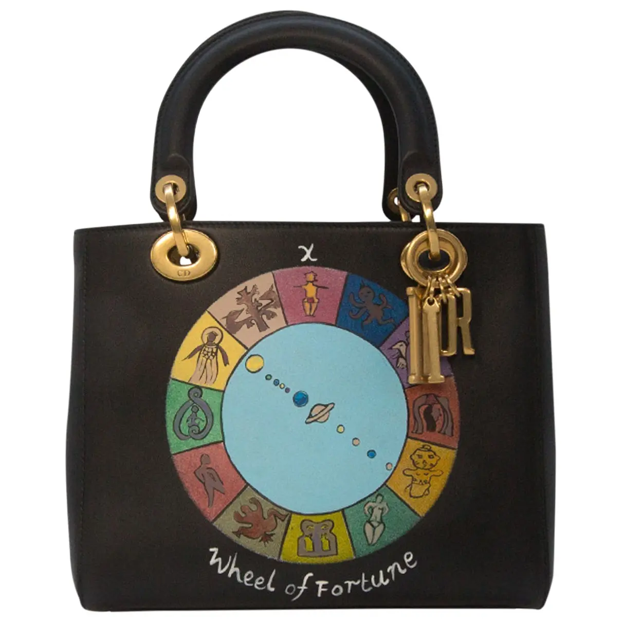 Lady D-Lite leather handbag