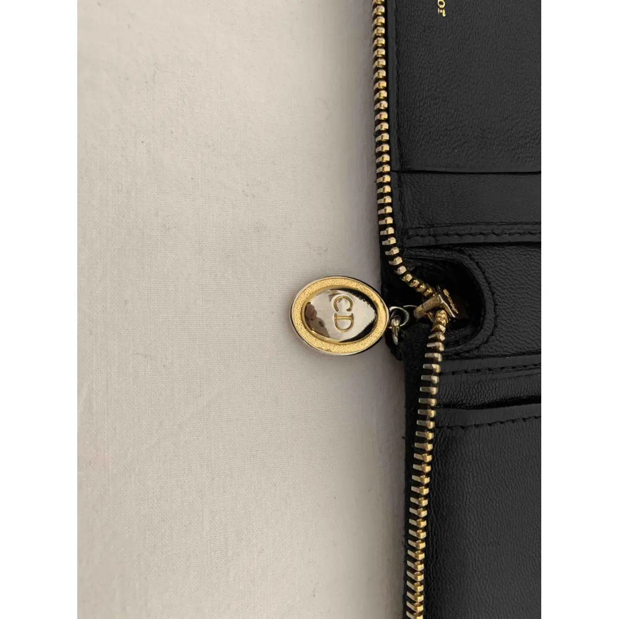 Lady Dior leather purse Dior - Vintage