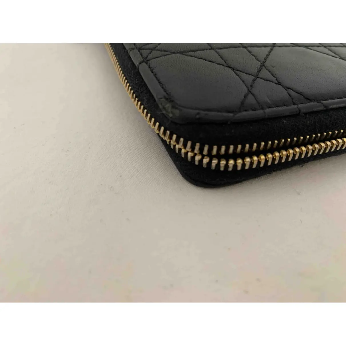 Lady Dior leather purse Dior - Vintage