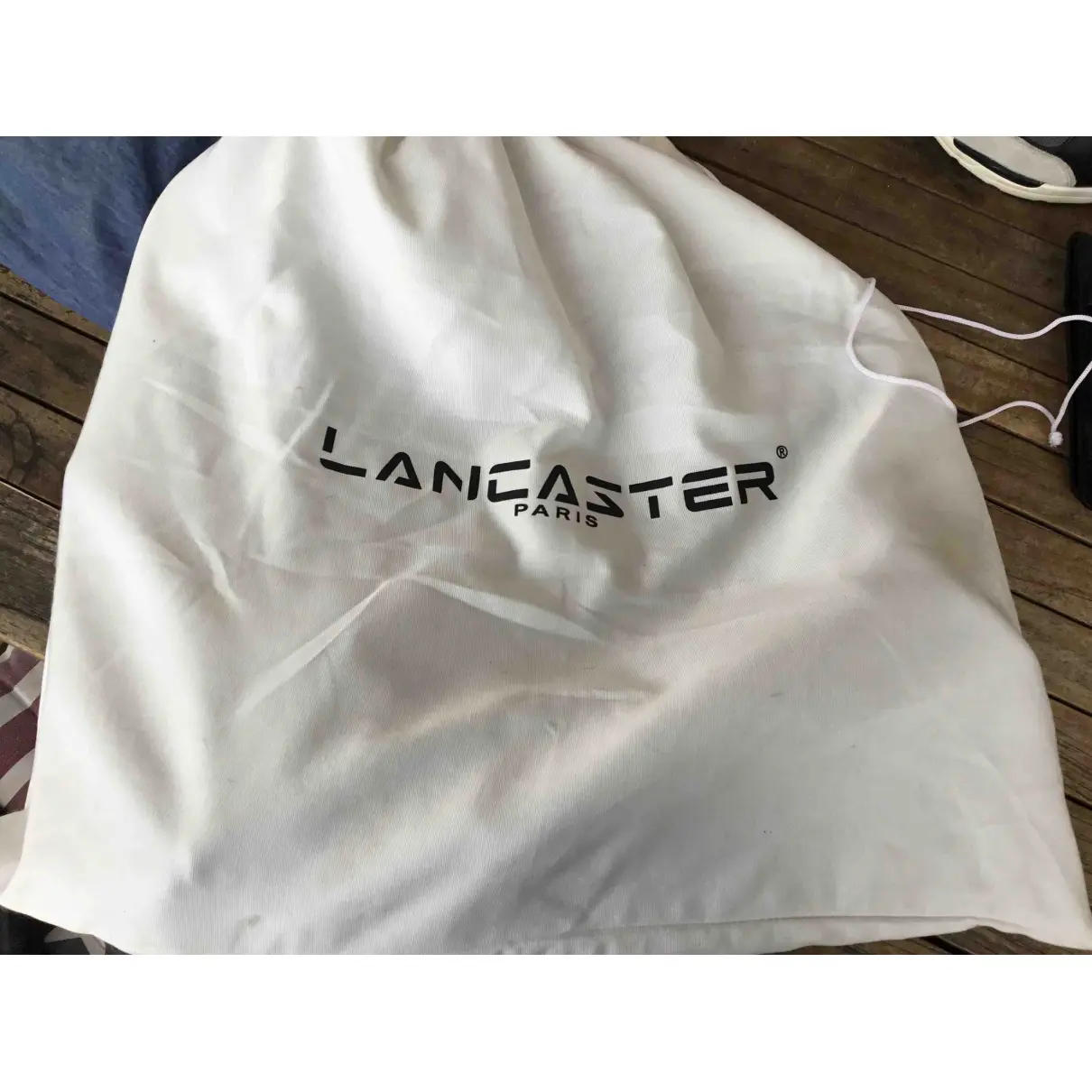 Leather satchel Lancaster