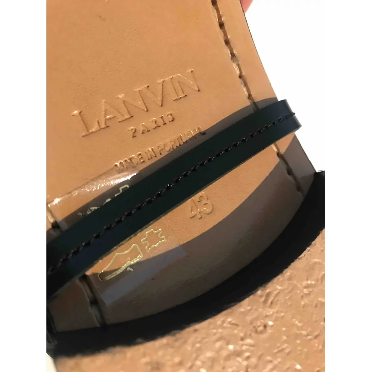Buy Lanvin Leather lace ups online