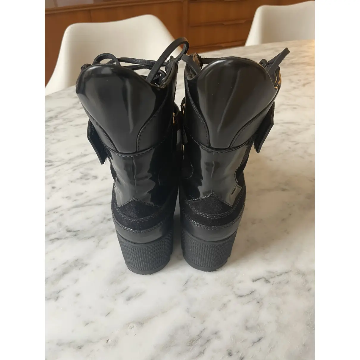 Lauréate leather ankle boots Louis Vuitton