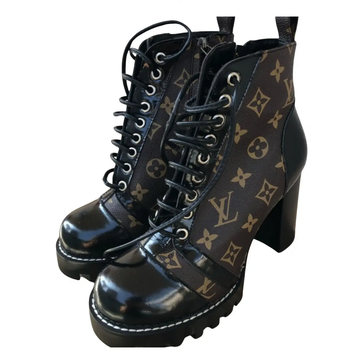 Lauréate leather ankle boots Louis Vuitton