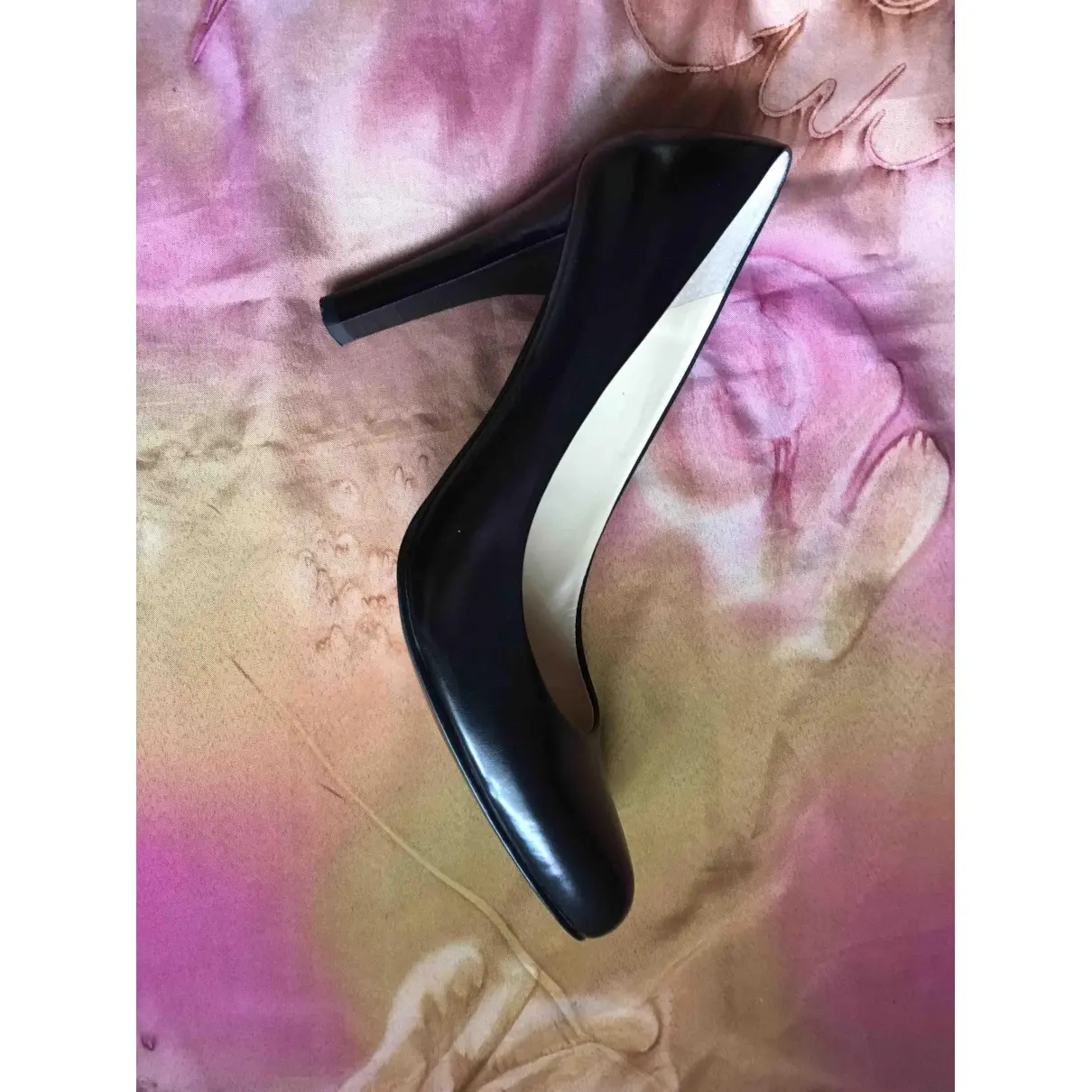 Leather heels Lauren Ralph Lauren