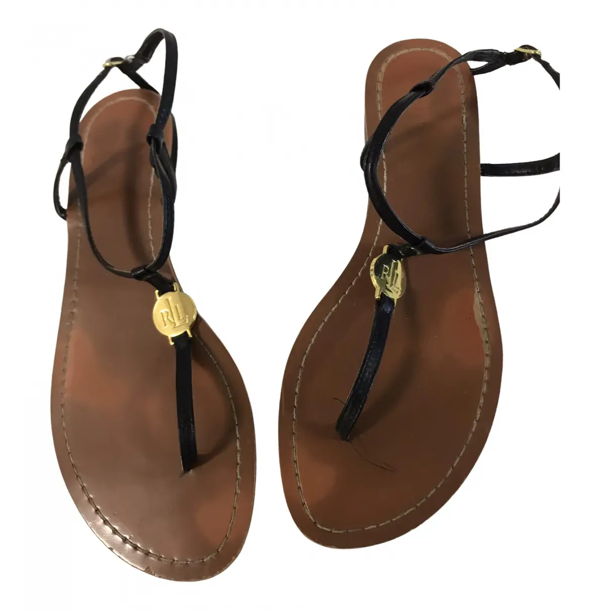Leather sandals Lauren Ralph Lauren