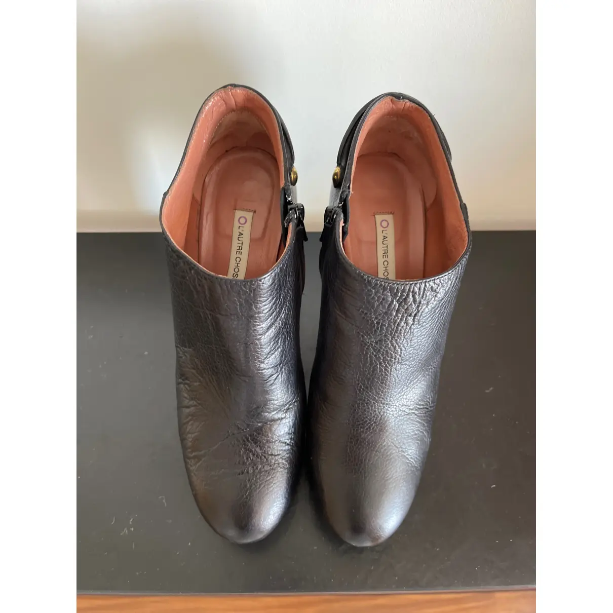Buy L'AUTRE CHOSE Leather ankle boots online
