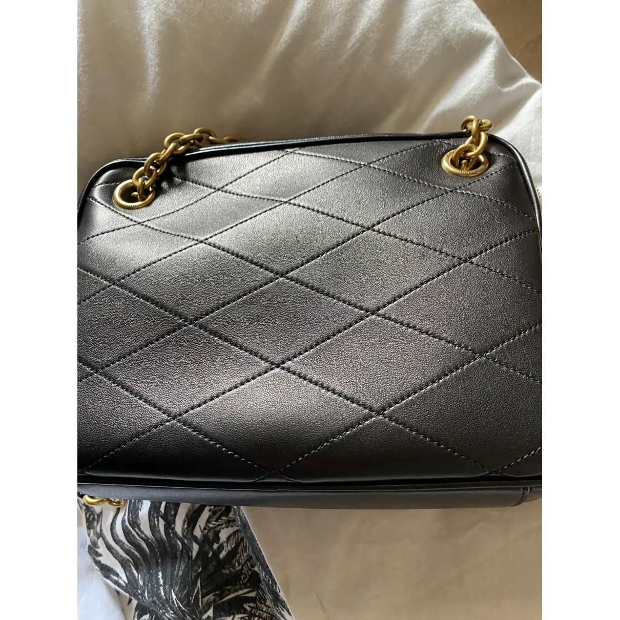 Le Maillon leather handbag Saint Laurent