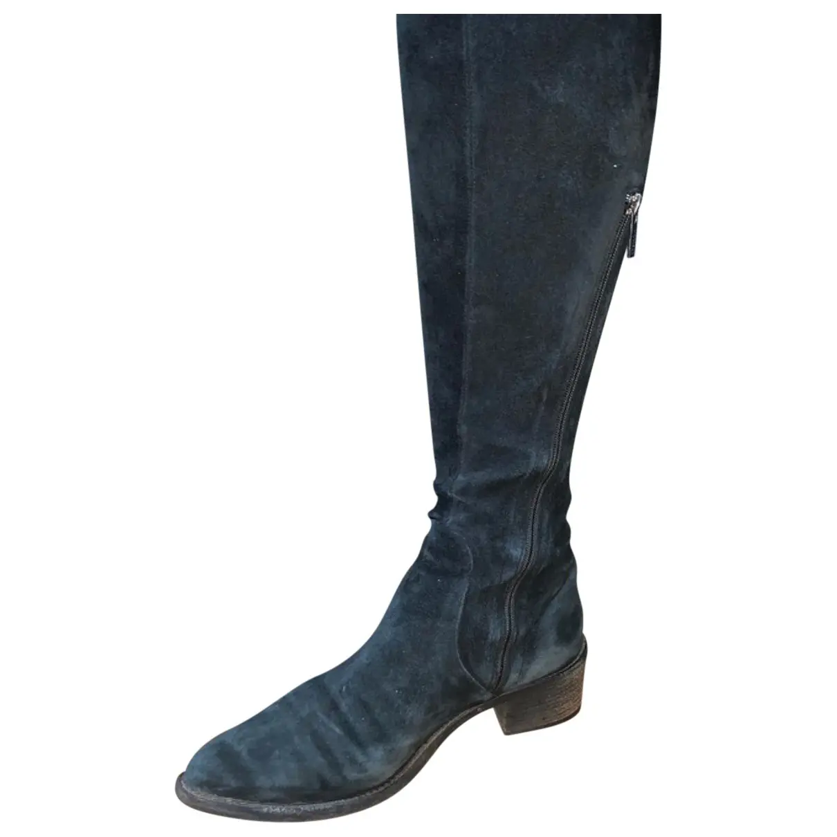 Leather boots Le Silla