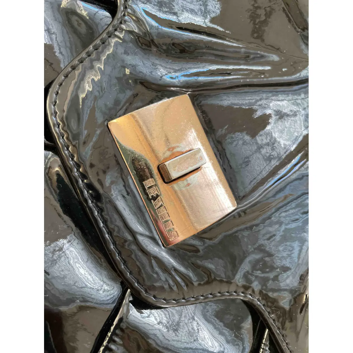Leather handbag Le Silla