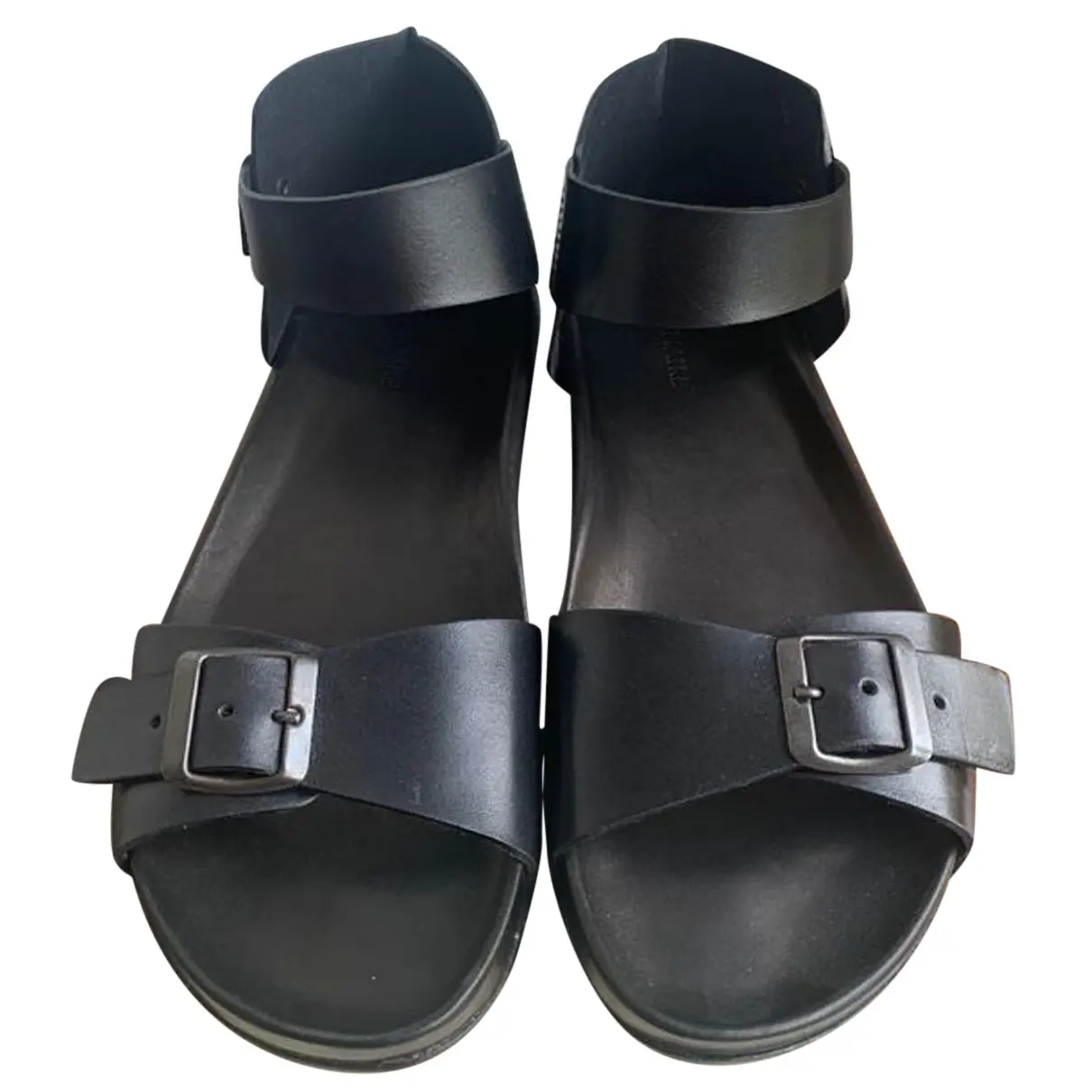Leather sandals Lemaire