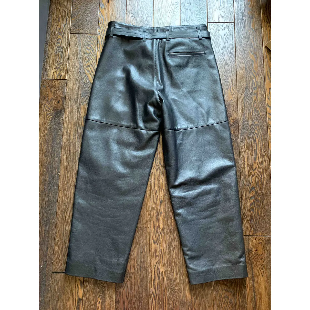 Buy Lemaire Leather trousers online