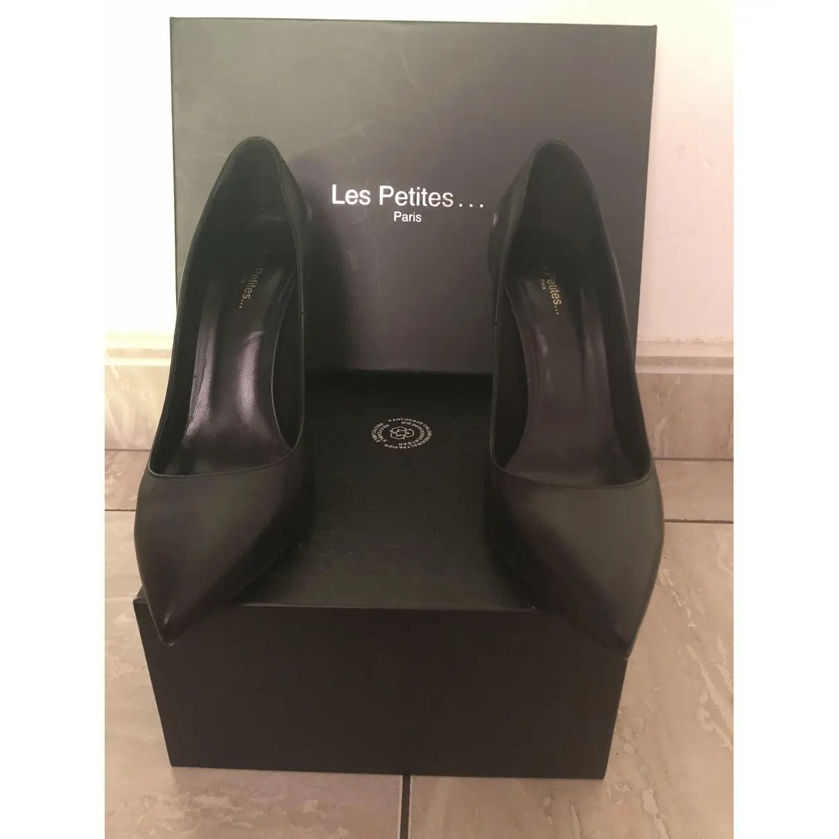 Buy Les Petites Leather heels online
