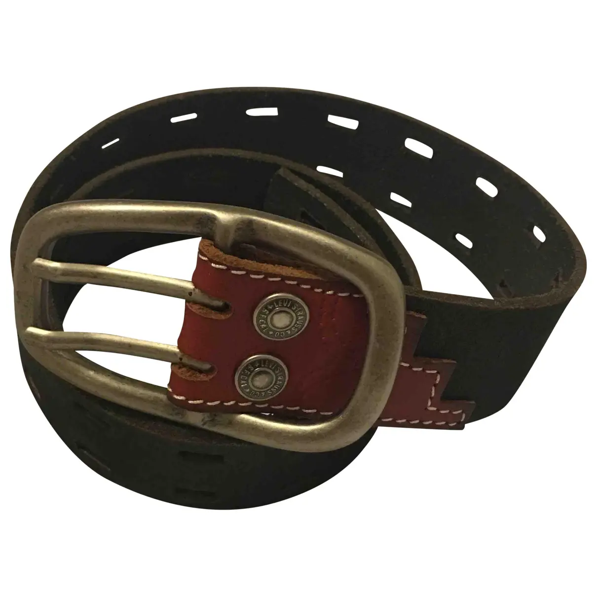 Leather belt Levi's - Vintage
